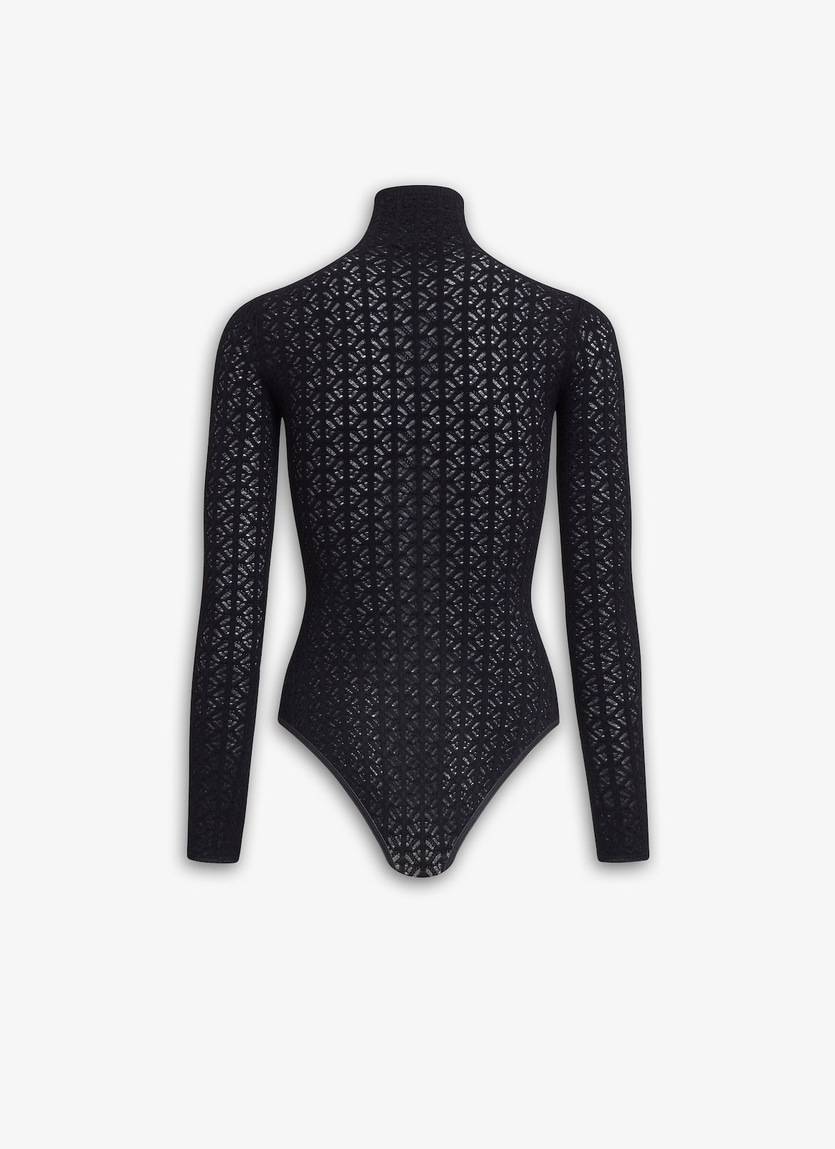 LACE KNIT BODYSUIT ALAÏA BLACK LACE KNIT BODYSUIT